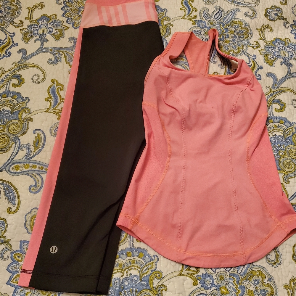 Lululemon workout outfit